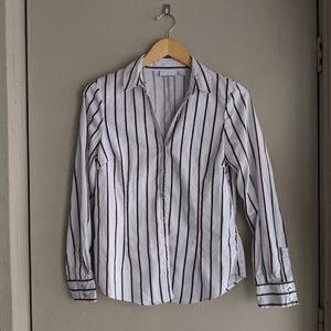 Striped button down shirt